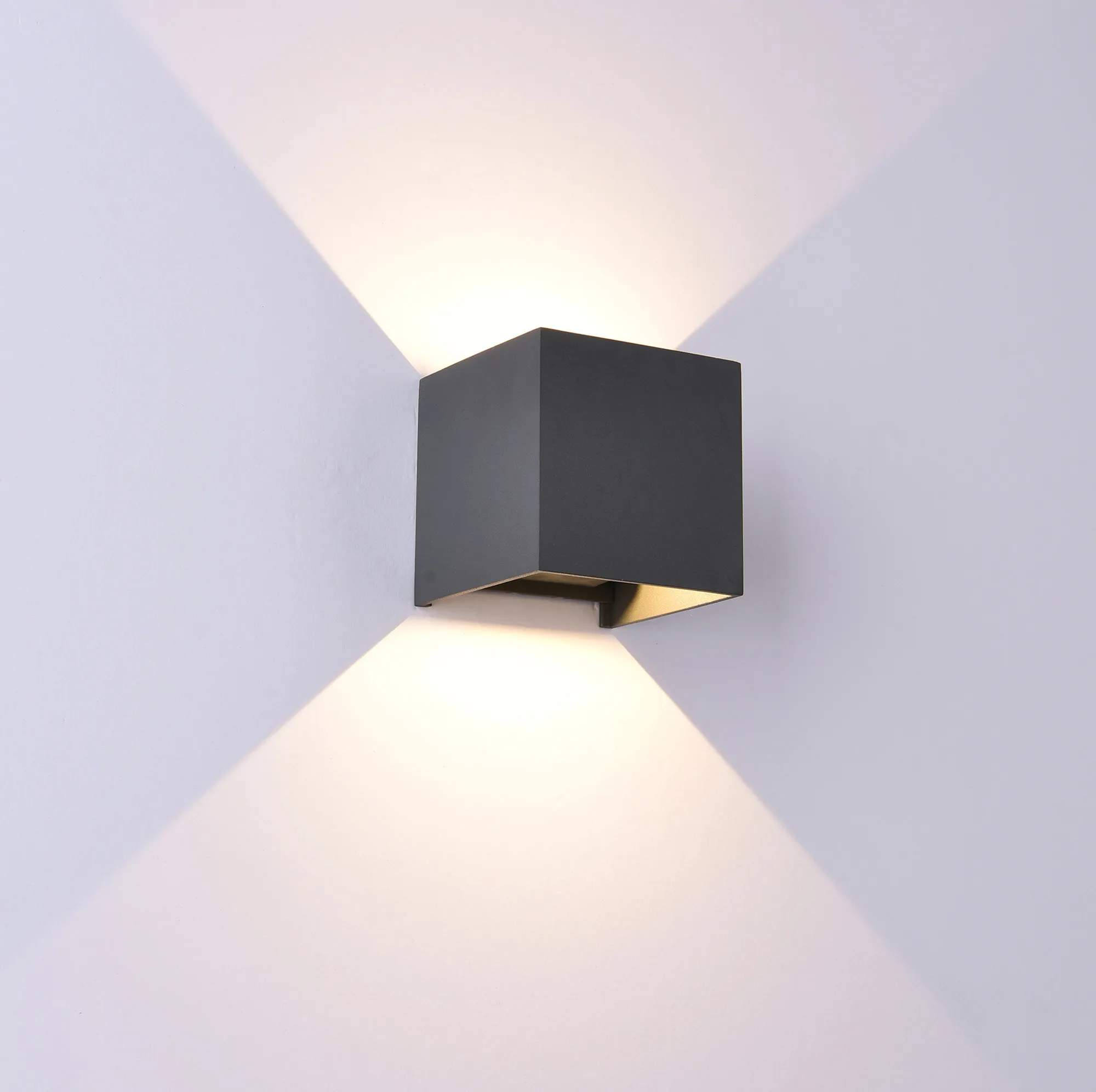 Davos Wall Lamp 2 x 6W LED M6524  Mantra Fusion Davos Sand Black